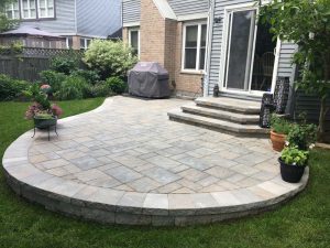 stone patio