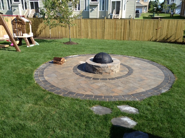 backyard fire pit design